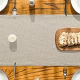 Artoid Mode Light Brown Table Runner 40x180 cm Polyester Kitchen Decor view 7
