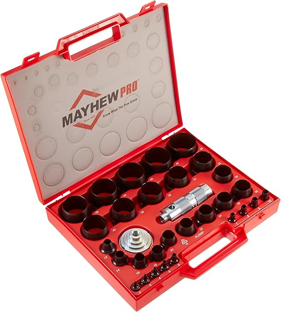 Mayhew Pro 66006 3 mm to 50 mm Metric Hollow Punch Set Amazon.ca Tools & Home Improvement