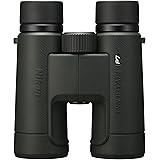 Nikon PROSTAFF P7 10x42 Binocular | Waterproof, fogproof, Rubber-Armored Full-Size Binocular, Oil & Water Repellent Coating &