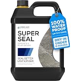 Superclear Modified Acrylic Paver Super Sealer 1 Gallon, Wet Look | Penetrating wet-look sealer for pavers, patios, pool decks &amp; driveways. Pet-friendly, zero-VOC, cures in 6 hours