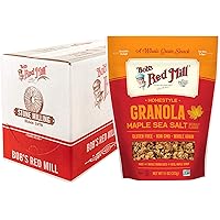 Bob's Red Mill Homestyle Maple Sea Salt Granola, 11-ounce (Pack of 6)