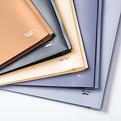 Mr. Pen- Plastic Folders with Pockets and Prongs, 5