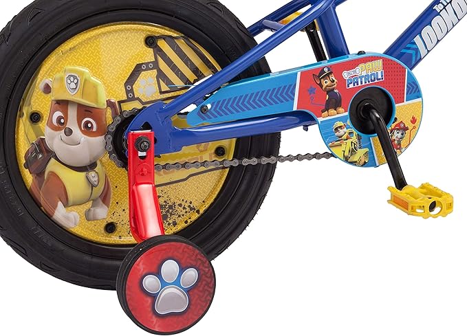 paw patrol training wheels