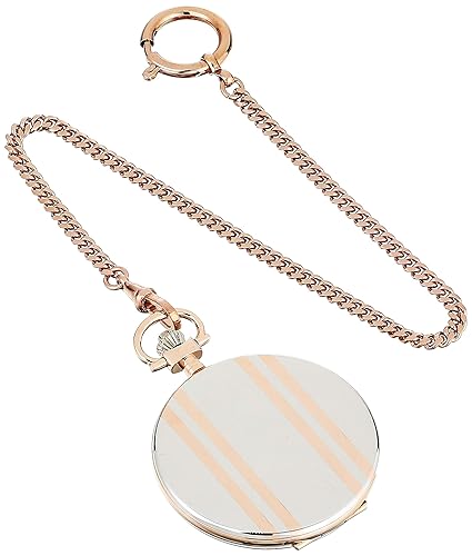 Tissot unisex-adult Savonnette Brass Pocket Watch Rose Gold