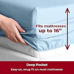 Mellanni Iconic Twin XL Sheet Set - 4-Piece Bed