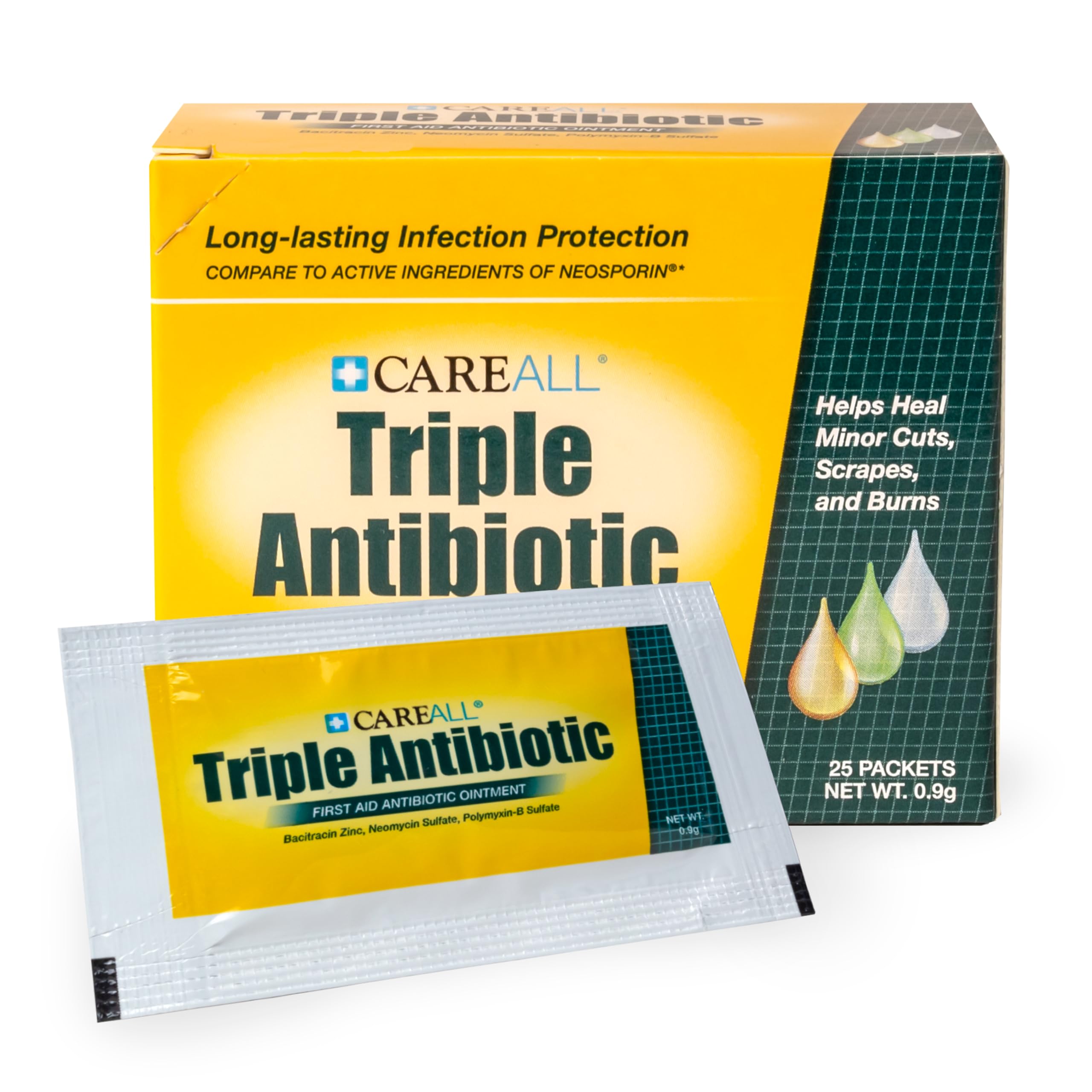 Mua CareAll Triple Antibiotic Ointment 0.9gr (25 Pack) Foil Packet