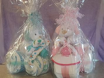 diaper cake gift basket