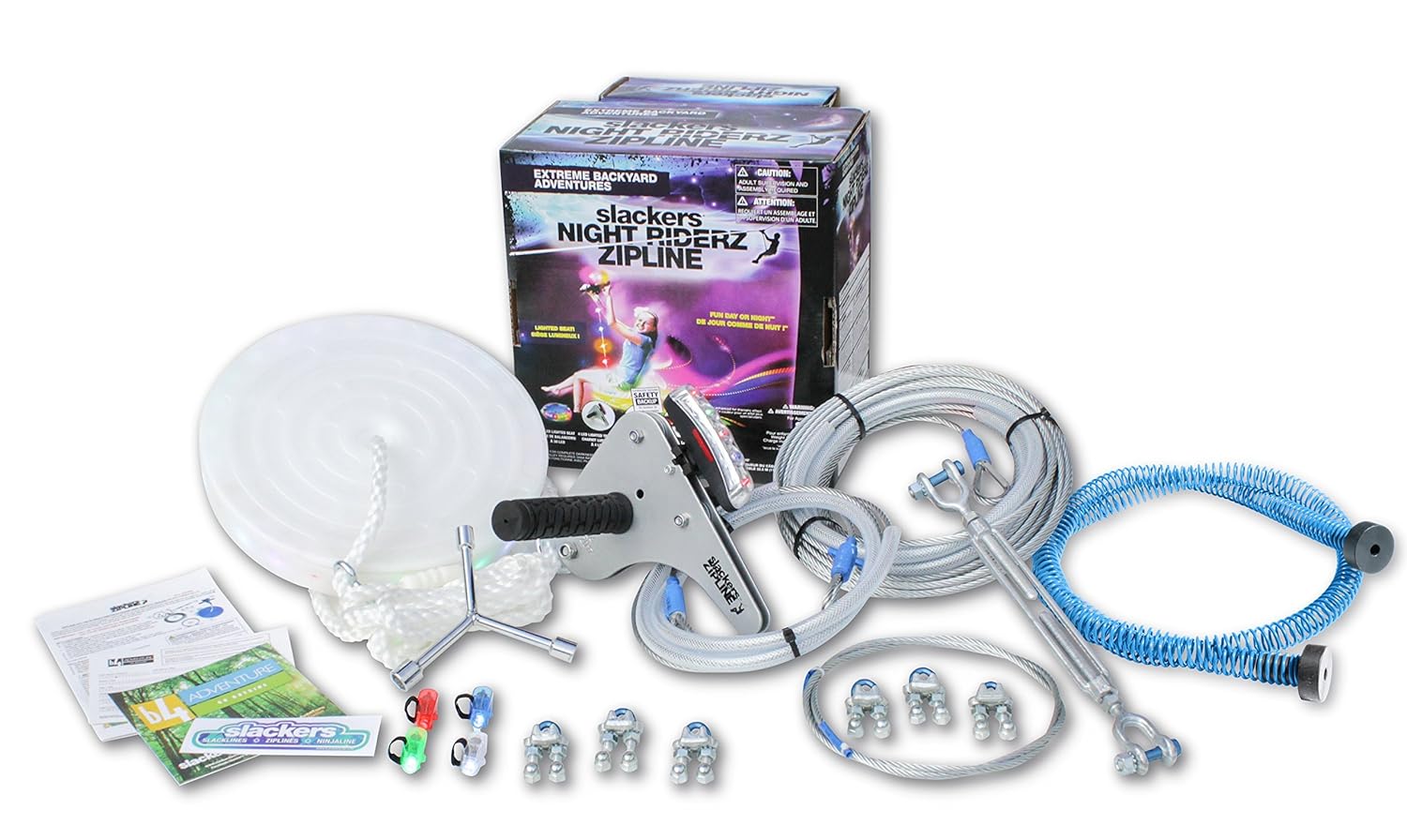 Slackers 100' Night Riderz Kit with Spring Brake