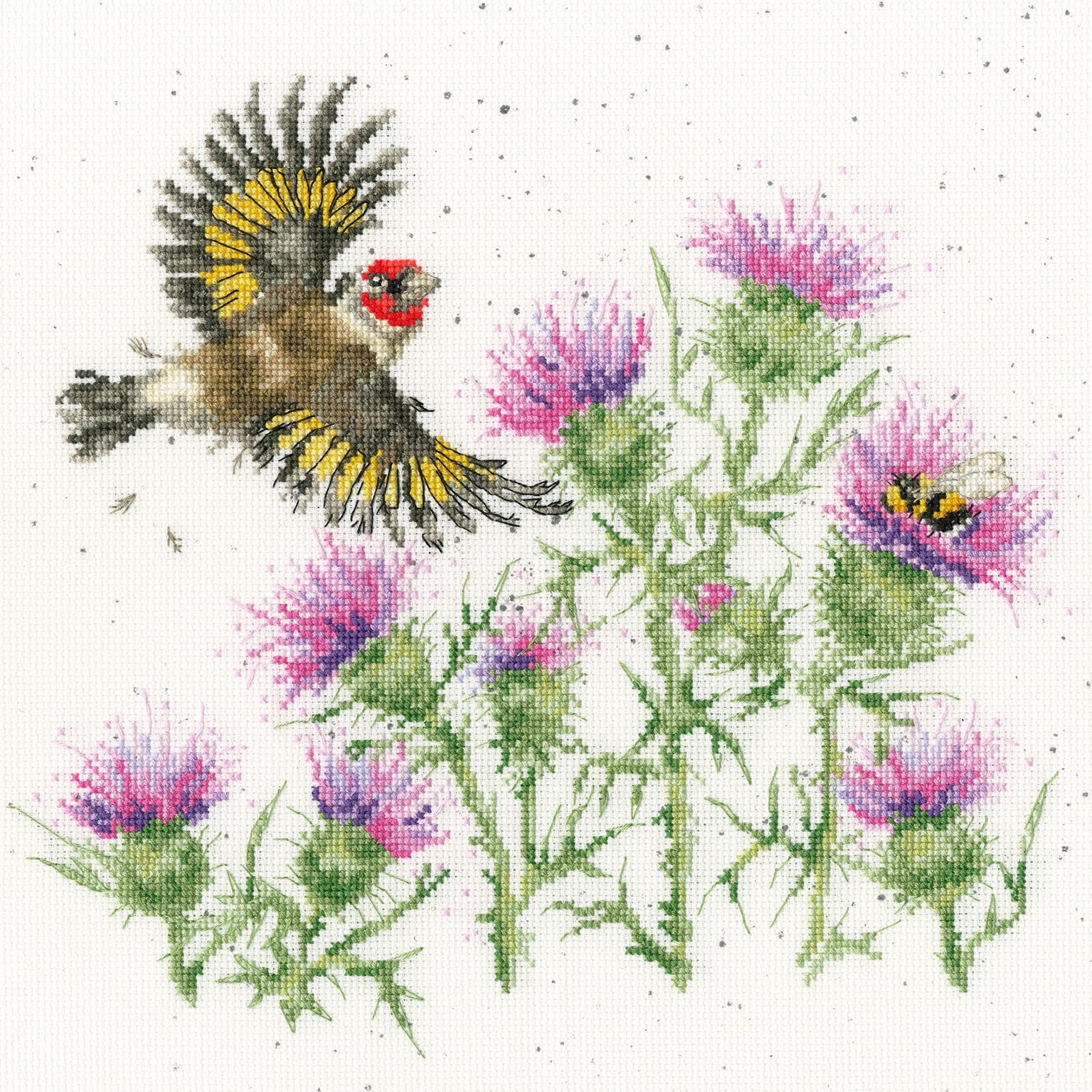 Bothy Threads - Feathers and Thistles Counted Cross Stitch Kit