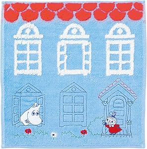 hand towel Little My 25 x 25cm house 100% cotton applique embroidery 1405013600