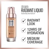 Maybelline Dream Radiant Liquid Foundation Natural Ivory 01 30 ml view 6