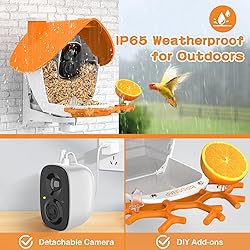 birdsnap® MON - Smart Bird Feeder with Camera, 2K