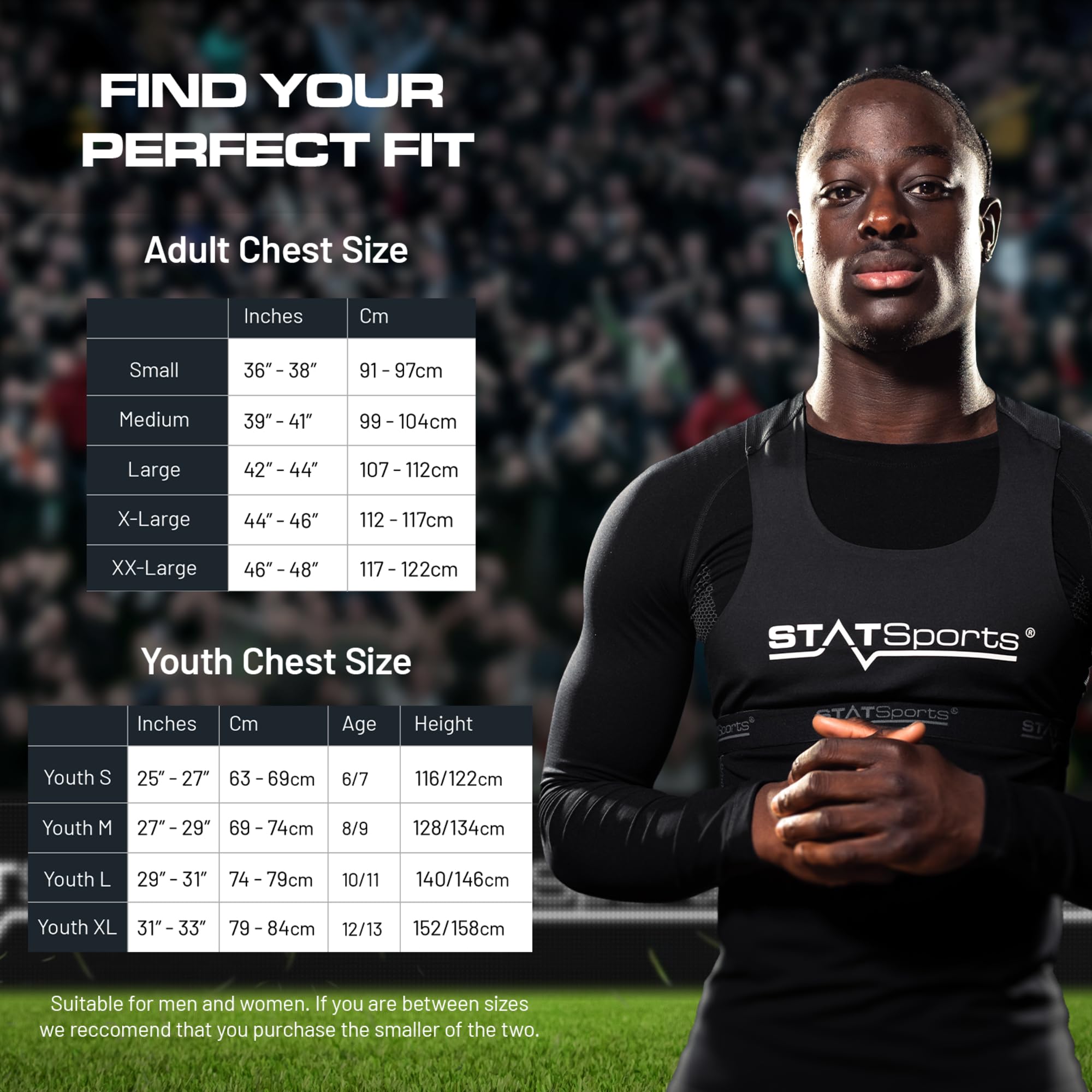 STATSports Academy GPS Soccer Tracker Vest - Advanced All-in-One Sports Tracker with Drills, Coaching & Nutrition - Tracks 24 Key Metrics - Football GPS Vest Used by Pro Players & Teams