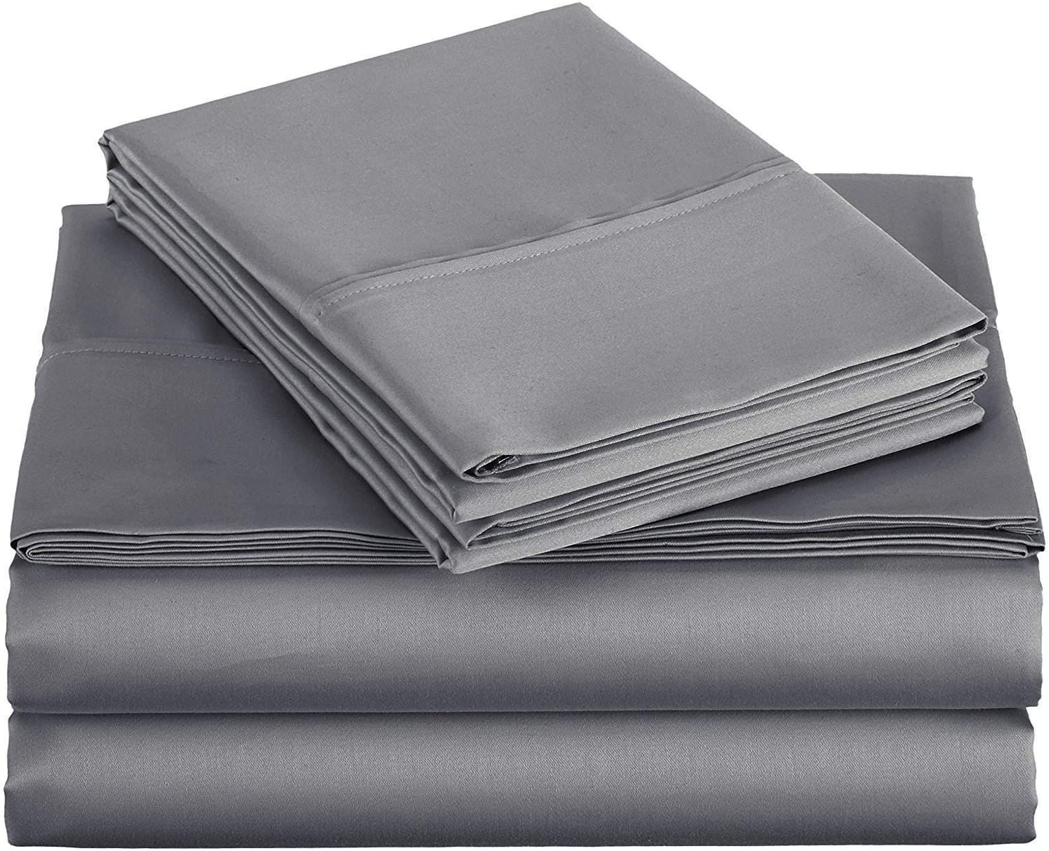 Microfiber RV Sheet Sets, 39x75 Bunk, Dark Grey Solid, Bed Sheets for Campers, RV's & Travel Trailers Fit Mattress up to 8 Inch deep