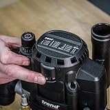 Trend T8EK 1/2 Inch Dual-Mode Plunge Router 2200 W 240 V Black view 11