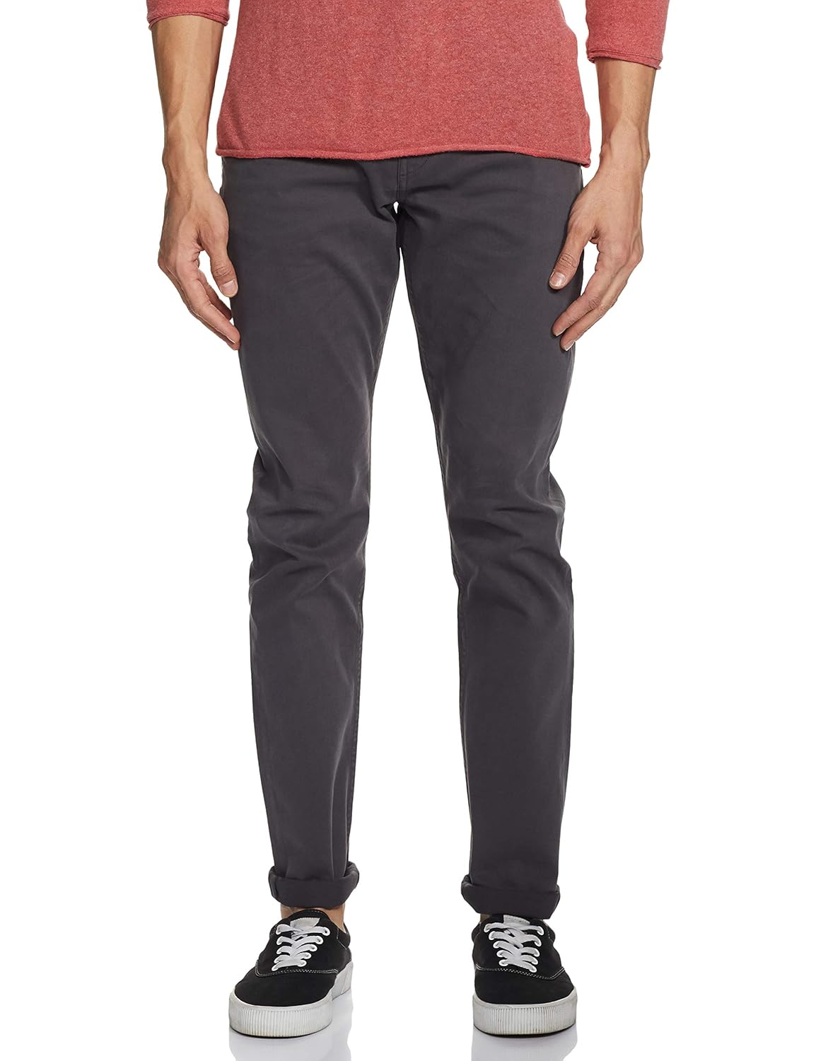 Buy Lee Men's Slim Fit Casual Trousers at Amazon.in