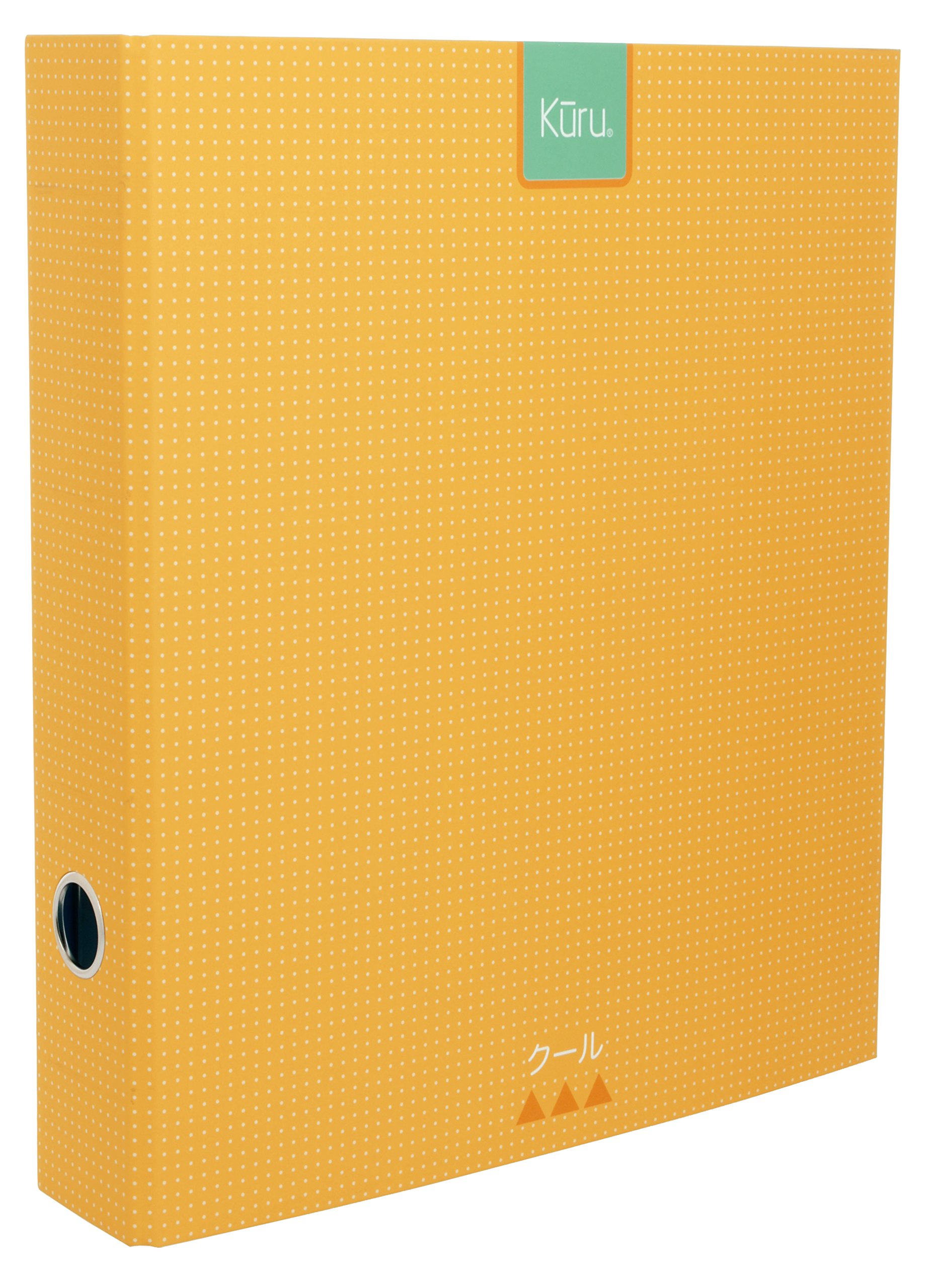 grafoplás 07325760-carpeta A4 Ringbinder Kuru, Yellow, Extra Soft Touch, 4 Rings 40 mm