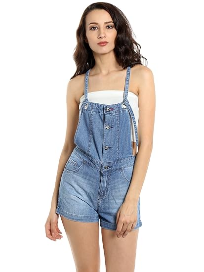 fabric dungarees womens