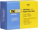 Tacwise 16G 32mm Angled Nails 20° Pack of 2500 view 1