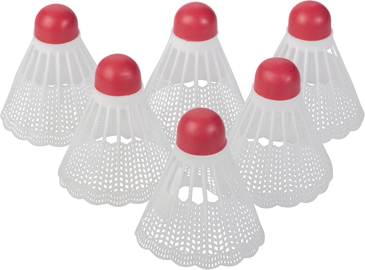 Triumph Sports Regulation Weighted Shuttlecocks - 6-Pack, White (35-7138-2) : Sports & Outdoors