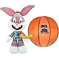 Moose Toys Space Jam: A New Legacy - Transforming Plush - 12" Bugs Bunny into a Soft Plush Basketball - Exclusive, Multicolor, (14591)