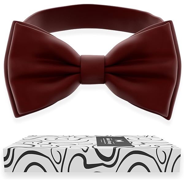 maroon bow tie amazon
