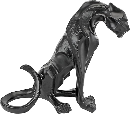 black jaguar figurine