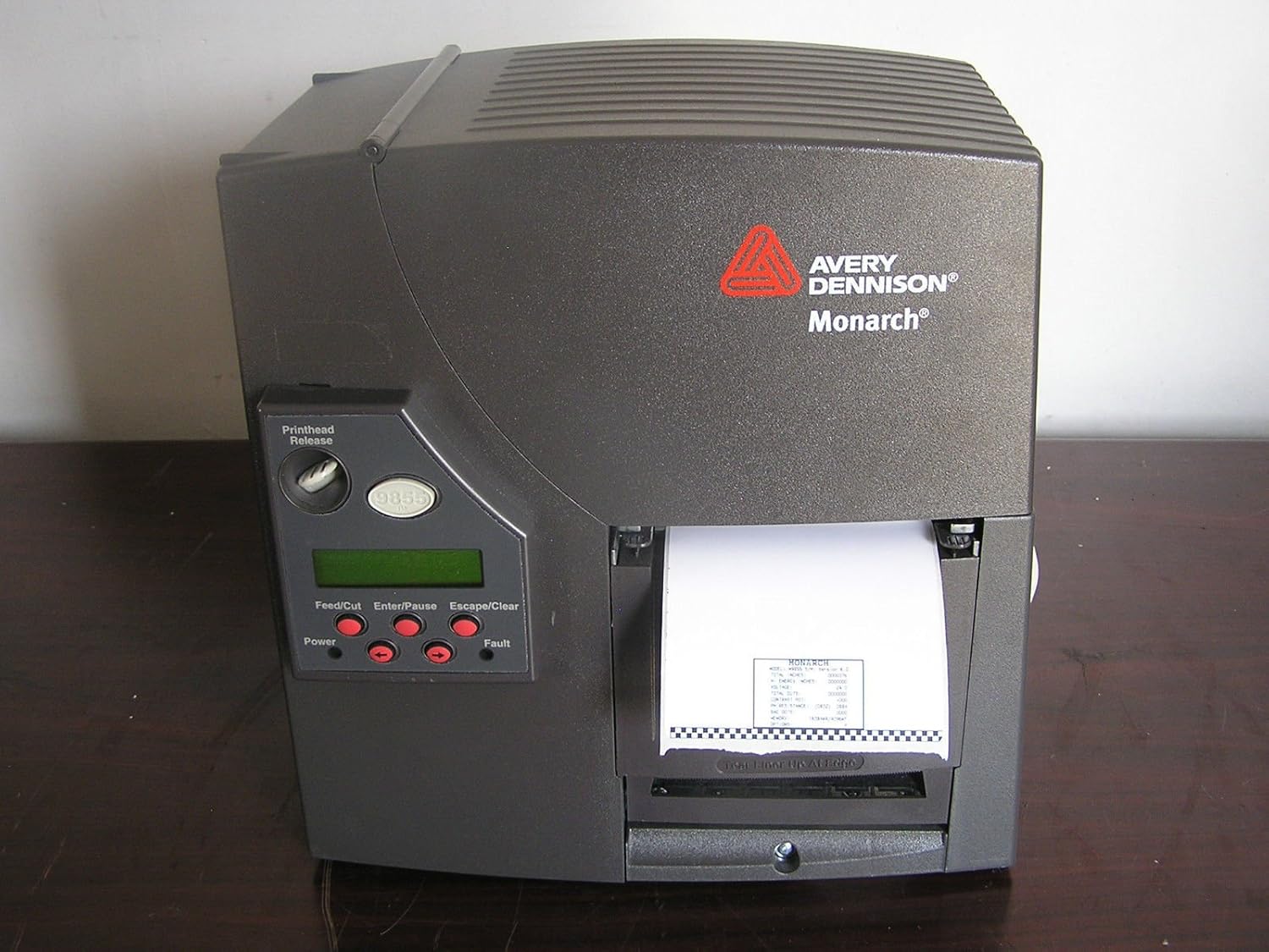 Monarch 9855 Thermal Barcode Printer W/USB & Test Prints