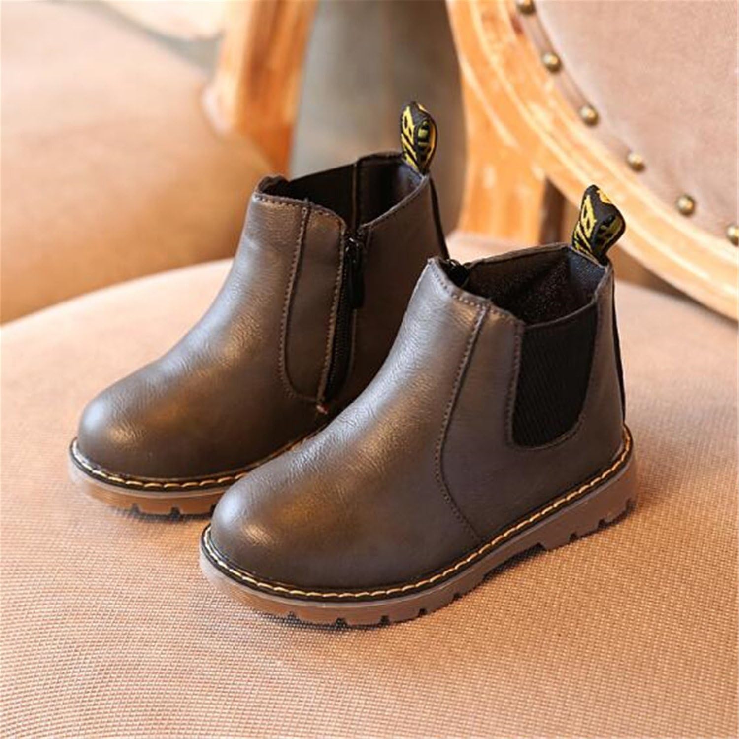leather boots for kids