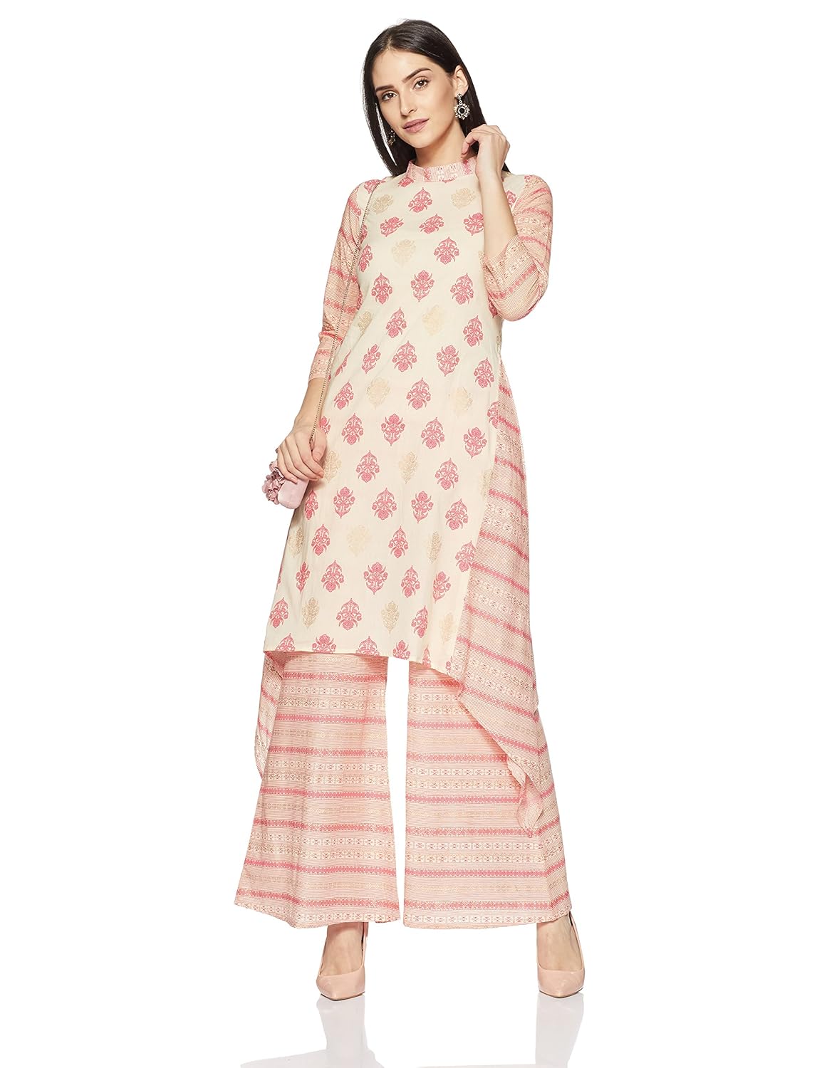 gerua women's a line salwar suit set