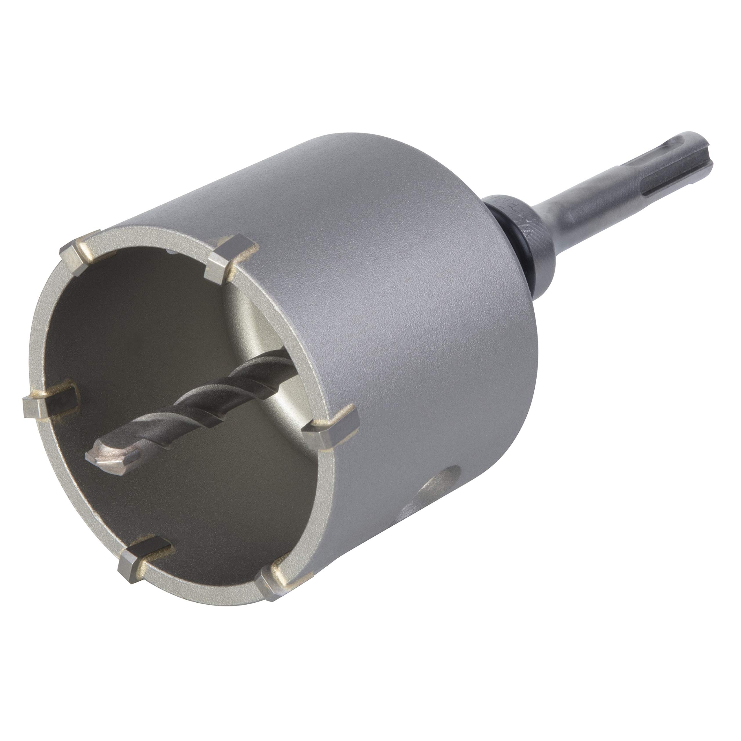 wolfcraft Annular Bit, Tungsten Carbide Tipped, With SDS Plus Mandrel, Ø 68 mm I 5483000 I For electrical and plumbing installations in concrete, brick walls and stone; cutting depth 46 mm