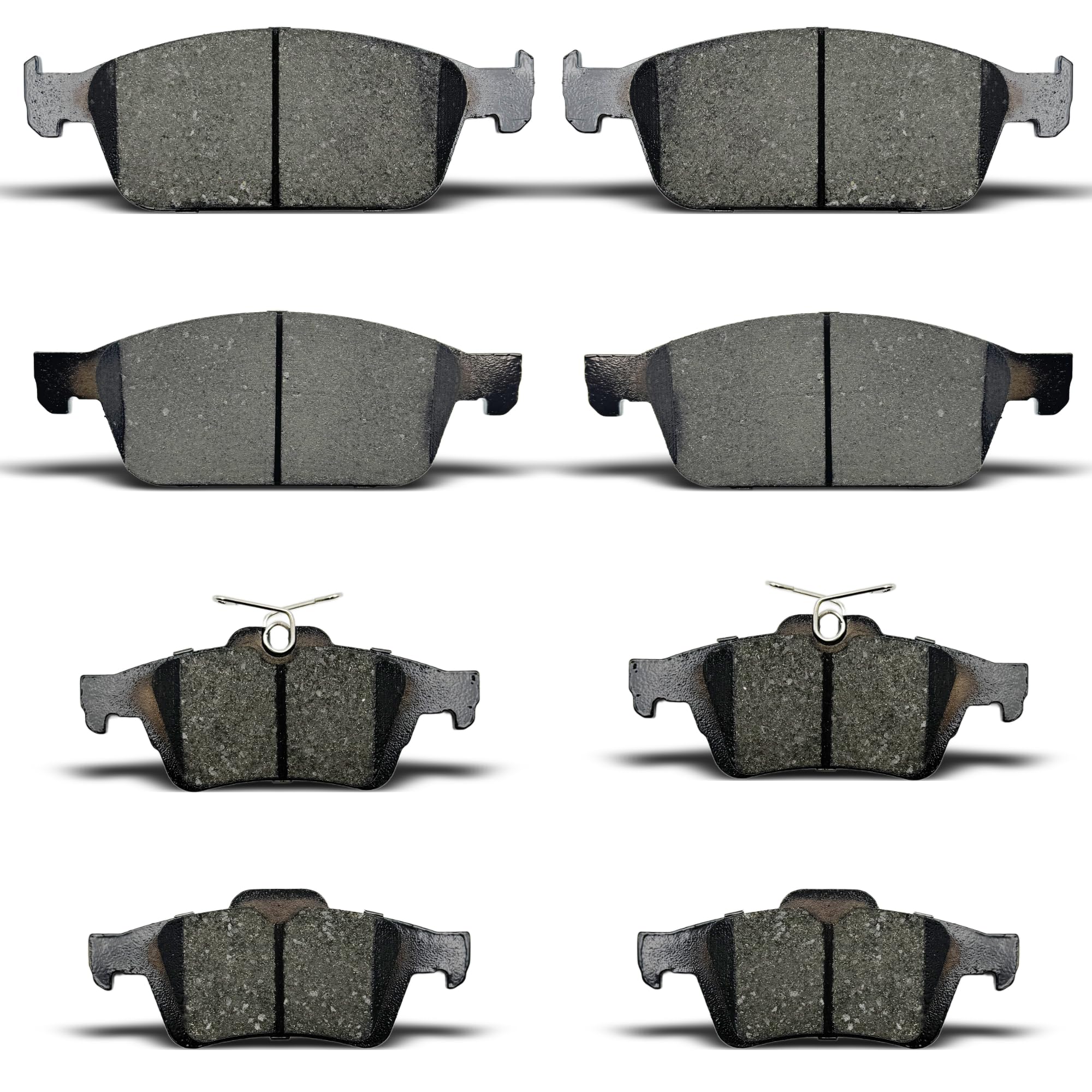 Photo 1 of 8PCS Front Rear Brake Pads Set Fit For Ford For Escape 2013-2016, For Ford For Focus 2013-2018, For Ford For Transit Connect 2014-2019