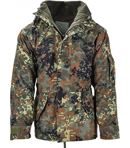 Amazon.com: Mil-Tec Combat Jacket Nva Camo Winter Jacket Unisex