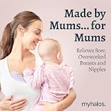 myhalos Breast Cooling Gel Pads for Postpartum & Breastfeeding Relief view 2