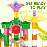 Joyin 236Pcs Glowing Marble Run with Motorized Elevator Toy Set 7+ STEM view 3