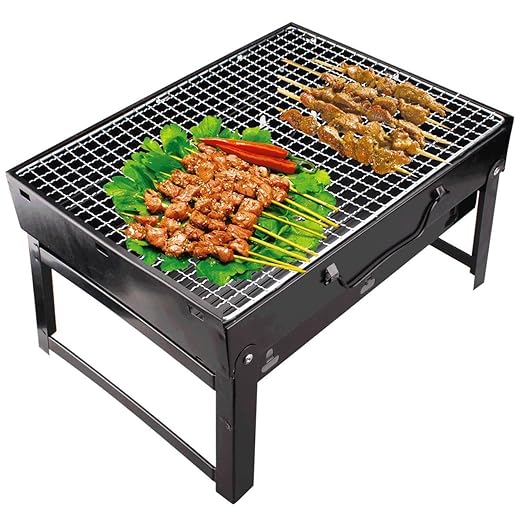 JBS Enterprises Metal Portable Barbecue Grill Maker