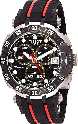 Tissot Reloj analógico para Hombres de con Correa en Caucho T0924172705100