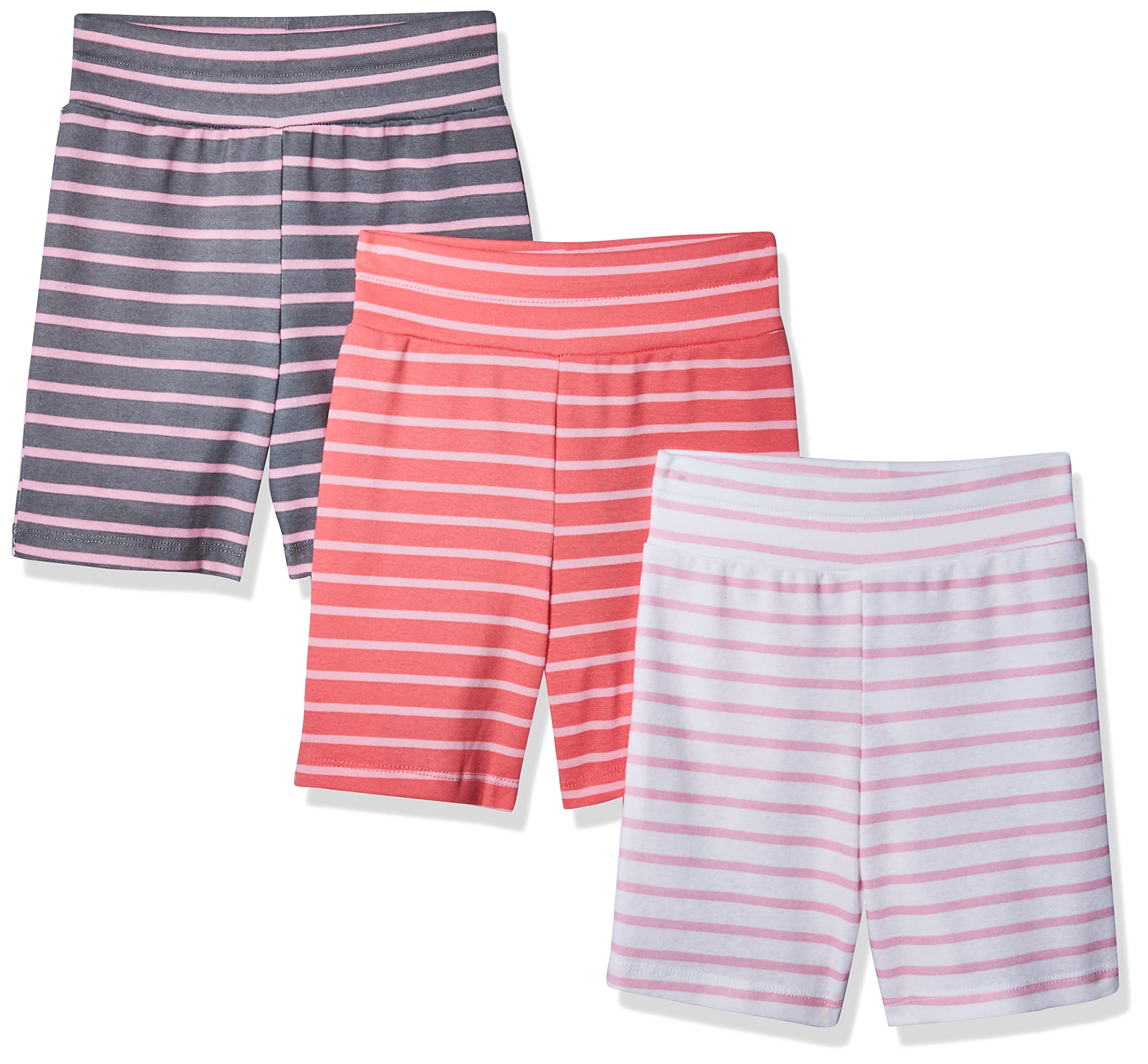 Hanes Baby and Toddler Ultimate Flexy Knit Shorts (3 Pack)
