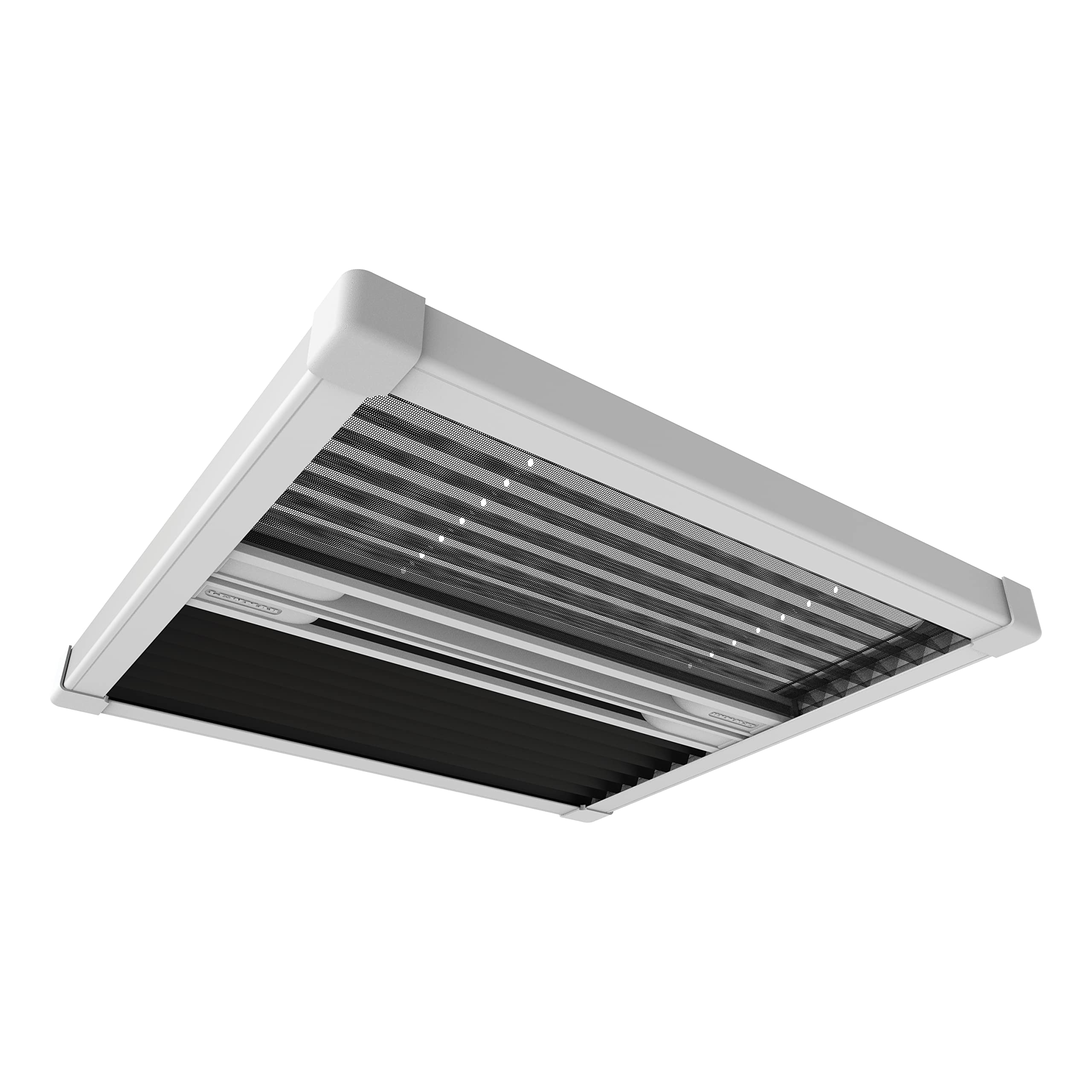 Lewmar® Pleated Boat Hatch Screen Shade - Size 10