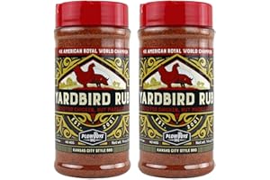 Plowboys BBQ Seasonings and Rubs – Award-Winning Championship Spice Blends for Grilling, Smoking, and Cooking (14 Ounce (Pack of 2), Yardbird)