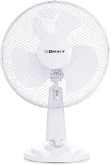 Belaco 12 inch Table Fan 3 Speed Oscillating Desk Fan Low Noise view 1