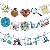 Science Banner Party Decorations Future Mad Scientist Natural Science Arts Backdrop Party Supplies Birthday Baby Shower Party Favors