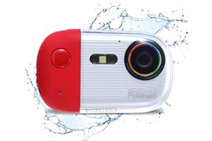 SAKAR Polaroid Underwater Camera 18mp 4K UHD, Waterproof for Snorkeling and Diving with LCD Display, USB Rechargeable Digital Camera for Videos and Photos