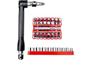 MASPODER Bike Tool Kit, 44 in 1 Multitool with Screwdriver Socket Hex Key Allen Wrench Drill Bit Set CR-V Steel Metric Mini Bicycle Accessories Repair Tools Set for Adult Bikes Road Mountain MTB