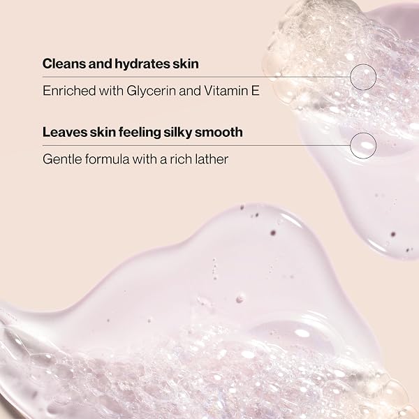 SUAVE MOISTURIZING BODY WASH, WITH SWEET PEA VIOLET AND VITAMIN E EXTRACT, NO PARABENS, NO PHTAHALTES, 18 FL OZ (PACK OF 6)