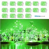 SunKite Green LED Fairy String Lights Battery