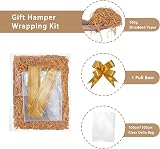 Green Leaves Honey Wicker Basket for Hampers 10x28x38 cm Beige view 5