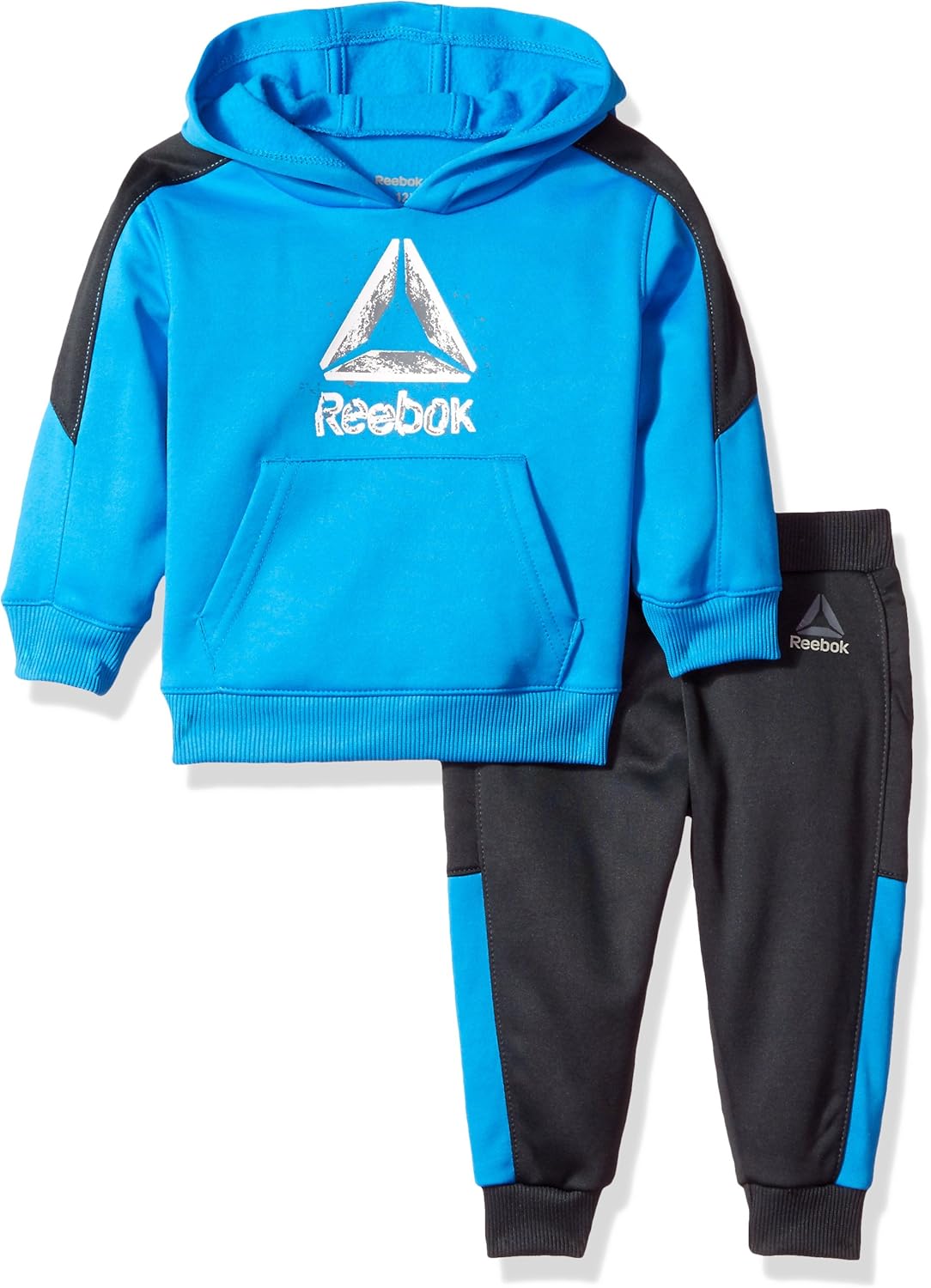 Reebok Baby Boys' 2 Piece Athletic Set Pants, 2035dynamic Blue, 18M US