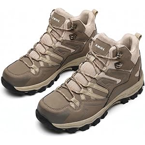 MAIZUN Men's Hiking Boots Non-Slip Lightweight Ankle Boots Hiking Shoes