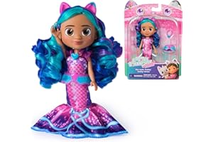 DREAMWORKS GABBY'S DOLLHOUSE Gabby's Dollhouse DreamWorks The Movie, Mer-Tastic Gabby Doll, with Mermaid Themed Doll Clothes & Doll Accessories, Kids Toys for Girls & Boys Ages 3 and Up